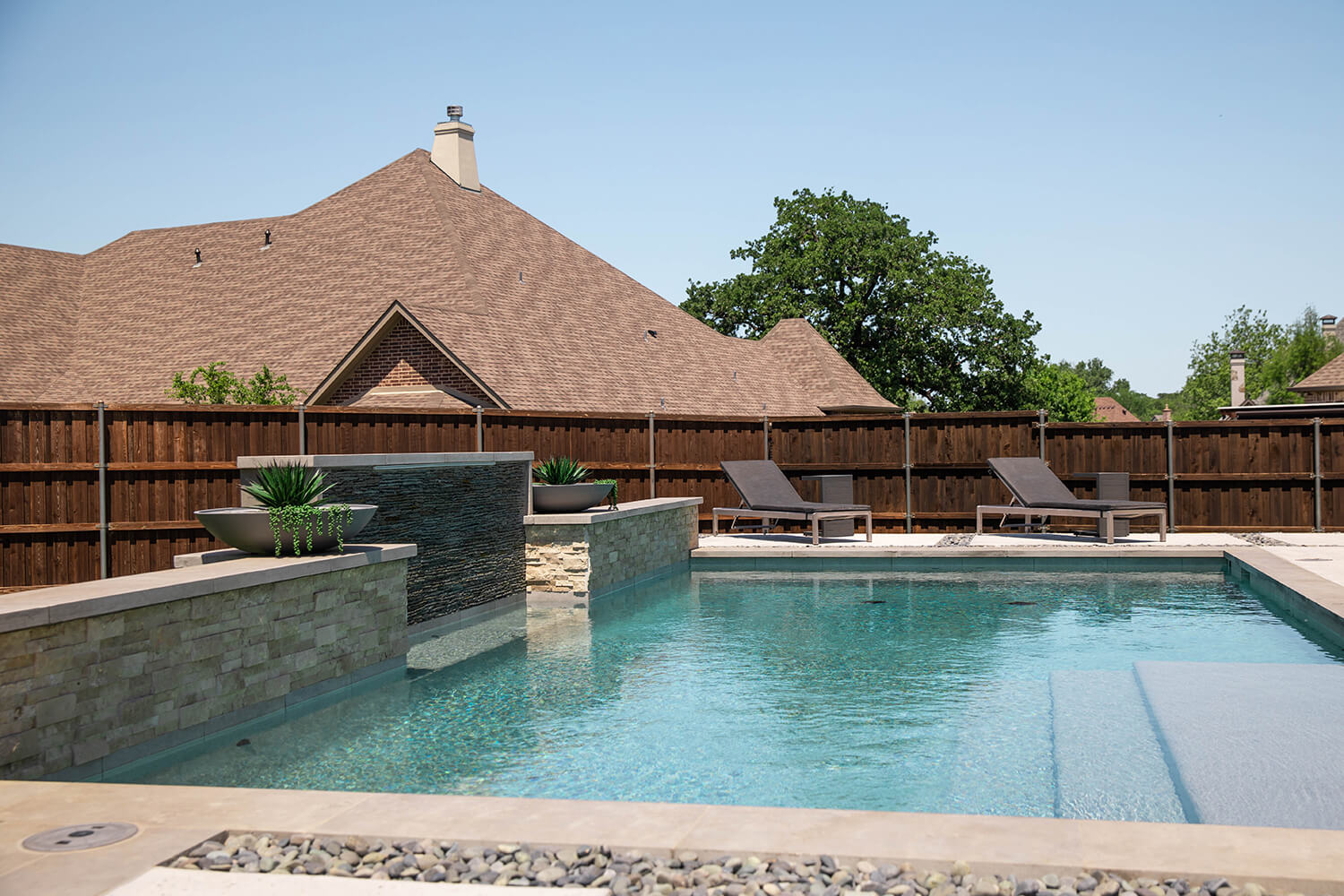 Flare Pool The Southwestern Flare Project - BMR Pool & Patio