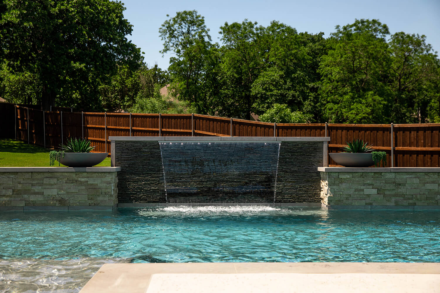 Flare Pool The Southwestern Flare Project - BMR Pool & Patio