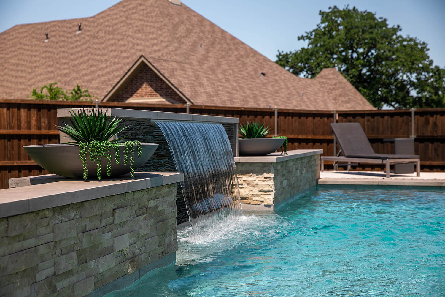 Flare Pool The Southwestern Flare Project - BMR Pool & Patio