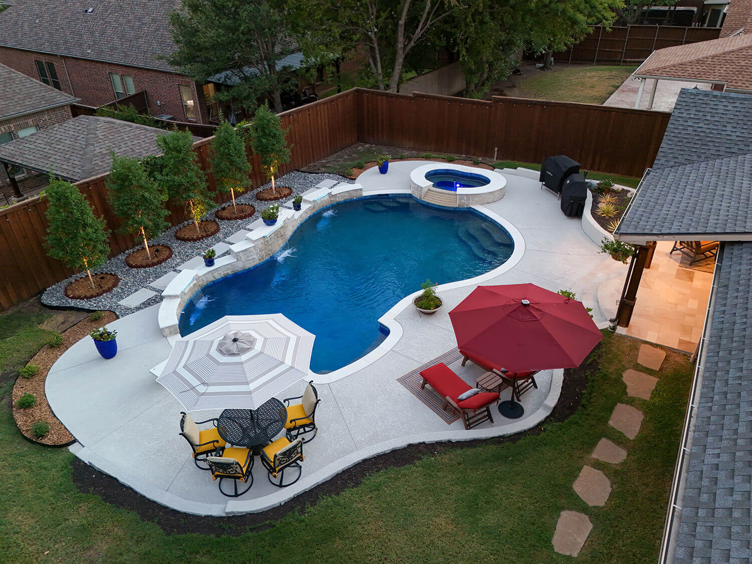 The Dive & Unwind Oasis Project - BMR Pool & Patio